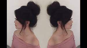 Messy hair is fun, trendy and easy to achieve, so why not to wear it? Everyday Messy Hair Bun Tutorial Medium Length Hair Youtube