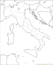 So recently i thought that i wanted to make a basic map of renaissance of italy. Printable Map Of Italy For Kids Coloring Home