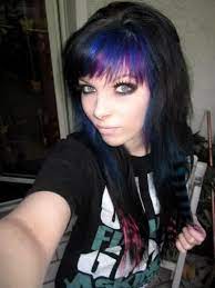 Emogirl1688 S Image Hair Styles Emo Hair Purple Black Hair