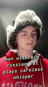 Russian Dude Careless Whisper