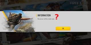 Pendaftaran advance server sudah dibuka! The Server Will Be Ready Soon Free Fire Server Login Error Mobile Mode Gaming