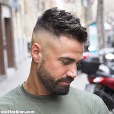 The hair is short all around and brushed back at the front to form a mini quiff that's easy to achieve even with fine hair. Latest Upcoming Collection Of Best Hairstyles For Men In 2020