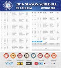 vivo ipl 9 2016 schedule pdf free download schedule ipl vivo