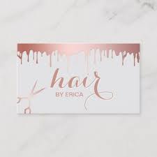 Put your logo front and center, add images of your salon, or use our stock photo gallery to find just the right photo to set the tone. Hair Stylist Modern Rose Gold Scissor Beauty Salon Business Card Zazzle Com In 2021 Salon Business Cards Beauty Salon Business Cards Beauty Business Cards