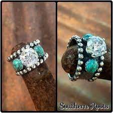 Pin By Trw Quarter Horses On One Day Western Wedding Rings Turquoise Jewelry Cowgirl Bling