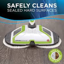 Bissell Spinwave Powered Hard Floor Mop Pads Amazon Com Bissell Spinwave Powered Hardwood Floor Mop And Cleaner 2039a Home Kitchen Flooring Spin Mop Hard Floor