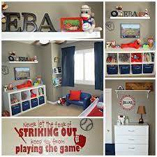 All Things Katie Marie Big Boy Baseball Room Toddler Boys Room Big Boy Bedrooms Toddler Rooms