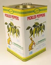 Sucuk benzeri baharatlı bir italyan sosisi cinsi. Eingelegte Peperoni Mild 16 Kg Kanister
