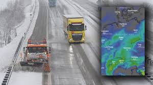 Ausgegeben vom deutschen wetterdienst am mittwoch, 09.06.2021, 05:00 uhr. Wetter In Deutschland Schnee Und Glatte Im Anmarsch Karte Zeigt Wo Stern De