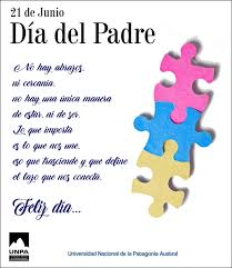 Aunque no es festivo en todas las comunidades autónomas, el de esta manera, convenció al estado de washington para que fijase un día del padre el 19 de junio de 1910. 21 De Junio Dia Del Padre Universidad Nacional De La Patagonia Austral