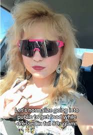 Glam 80s Style at McDonald's: Weekly Adventure!