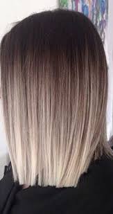 Ombre is a hair trend which has been dominating the fashion stakes for quite some time now. Ash Blonde Ombre Straight Hair What S New