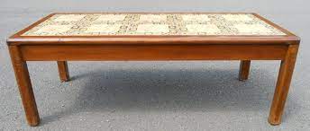986 series slate tile top end table in meloni merlot on this site. Walnut Long Tile Top Coffee Table By Nathan