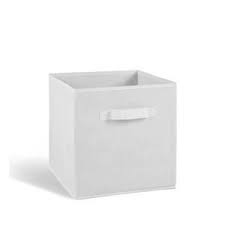 Compo Tiroir De Rangement Tissu 27x27x28 Cm Blanc Rangement Tissu Rangement Tiroir Rangement