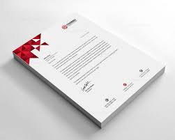 Will plain paper without the letterhead suffice? Premium Company Letterhead Template Graphic Templates In 2020 Letterhead Template Letterhead Design Company Letterhead Template