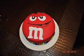 To introduce the new color, the home. M M Cake Red Fondant And M Ms Original For The Bottom Lecker