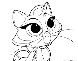 Stencil well and begin the carving. Cat Hissy Puppy Dog Pals Coloring Pages Printable