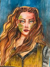 Nimue Painting by Zaira Naeem