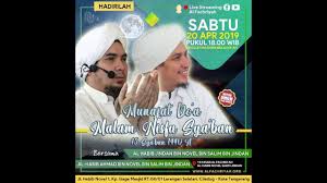 Nisfu sya'ban adalah suatu malam di bulan sya'ban yang dipuja dan diyakini oleh banyak muslim sebagai malam pengampunan, mereka berdoa sepanjang malam memohon kepada allah (swt) untuk memberikan mereka berkah. Pembacaan Dzikir Dan Doa Di Malam Nisfu Sya Ban Sabtu 20 April 2019 Youtube