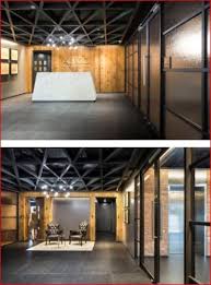 Home Office Design Concept Was Inspired By The Mid Century Industrial Era M Moser Associates The Architects Diary Home Office Design Office Design Concepts Design