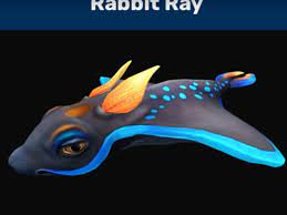 No spoilers] Anyone else look at the Rabbit Ray and think “this creature  evolved eyeshadow” : r/subnautica