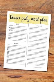 The best dinner party menu includes one sweet treat (at least!), so give one of these tasty desserts a try. Printable Thanksgiving Meal Planner For Hosting Dinner Holiday Meal Planning Thanksgiving Meal Plan Dinner Planner