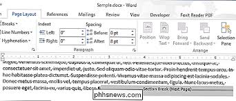 Tutorial de word que explica cómo suprimir todos los saltos de sección de un documento de word de forma rápida, también se pueden eliminar todos los saltos d. Como Encontrar Saltos De Seccion En Un Documento De Word Es Phhsnews Com