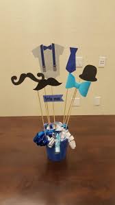 Diy Boss Baby Diy Baby Boy 1st Birthday Decoration Ideas For Boy Diy Little Man Centerpieces Festa Do Bigode Aniversario Festa