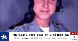 National Gun Violence Memorial: February 3, 1977