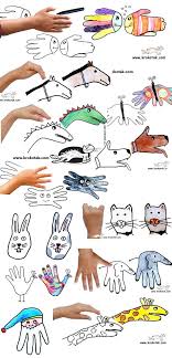 14 Ways To Make Handprint Animals Krokotak Hand Print Animals Art For Kids Drawing For Kids