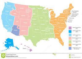 Time Zone Map Time Zones Map