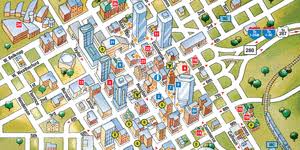 Learn how to create your own. Fort Worth Texas Maps Cultural District Downtown Dfw Area Map