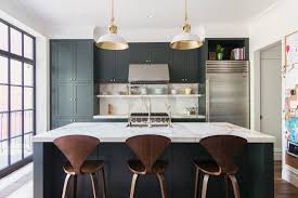 Maybe you would like to learn more about one of these? Kitchen Dark Green Cabinets Brooklyn Brownstone Modern Elizabeth Roberts Diybunker