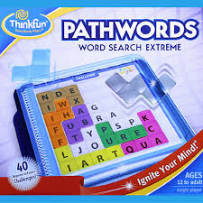 Pathwords Is The Exciting New Game That Combines The Best Of Tetris And Word Search Place The Puzzle Pieces Onto The S Games Brain Puzzle Games Thinkfun Games