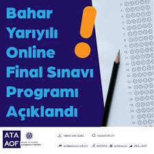 Belli sebeplerden ötürü dışardan üniversite okuyan öğrenciler sınav hazırlıklarına. Ata Aof Beitrage Facebook