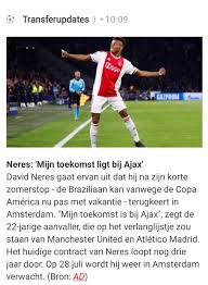 3,354 likes · 9 talking about this. Neres My Future Is At Ajax Ajaxamsterdam