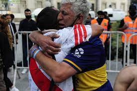 It derives from the spanish usage of clásico to mean derby. River Plate And Boca Juniors Fans Hugs While Crying For Diego Maradona S Death Troll Football
