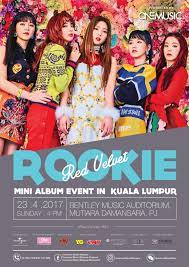 Universal music malaysia regional has released more details on red velvet's rookie mini album. Red Velvet Is Coming To Malaysia This April