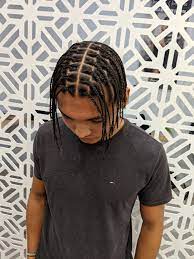 Mens Box Braids Men Fashion Hair Style Mens Braids Hairstyles Hair Styles Mens Braids