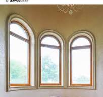 Ventanas arqueadas de forma especial personalizadas para la venta nueva  imagen Construcción de ventanas de vidrio de aluminio