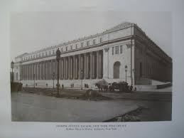 Eighth Avenue Facade Of The New York Post Office New York Ny 1913 Mckim Mead And White