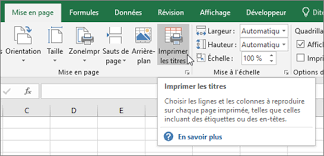 Maybe you would like to learn more about one of these? Imprimer La Ligne Superieure Sur Chaque Page Excel