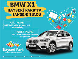 Kayseri Park In Yilbasi Arac Kampanyasinin Cekilis Sonucu Bmw Park Arac