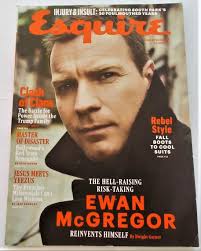 Esquire Magazine (October 2016): Man At His Best (Ewan McGregor Cover Photo  and Story) par Jay Fielden (Editor In Chief) and Hearst Communications,  Inc.: (2016) 1st Edition Magazine&nbsp;/&nbsp;Périodique