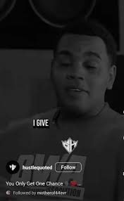 One Chance and One Chance Only