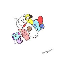 Gratis versand ab 75 € | bequem online shoppen und auf rechnung oder raten kaufen! Bts Bangtan Sonyeondan Bt21 Credit To Original Artist S Bts Fanartikel Bts