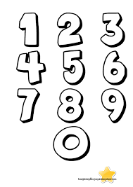 Todos los números romanos se forman a traves de la combinación de 7 letras (en mayúscula) y a cada una de estas letras les corresponde un valor Colorear Imprimir Los Numeros Del 1 Al 10 Novocom Top
