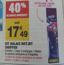 Découvrez le test et avis d'utilisateur de l'accessoire avant de l'acheter. Balai Swiffer Prix Leclerc Offre Kit De Nettoyage Swiffer Wet Jet Wood 40 De Reduction Immediate Chez E Leclerc Le Balai Swiffer Est Une Alternative Efficace Pour Le Nettoyage Des