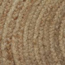 Ce tapis en fibre naturelle apportera une touche de modernité. Tapis Jute Tresse 90 Cm Rond