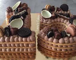 Number Cake Chocolat Nutella Kinder Ferrero Oreo Gateau Anniversaire Chocolat Gateaux Et Desserts Chocolat Kinder